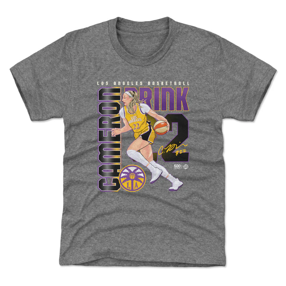 Cameron Brink Los Angeles Sparks Player Number WHT - Image 2