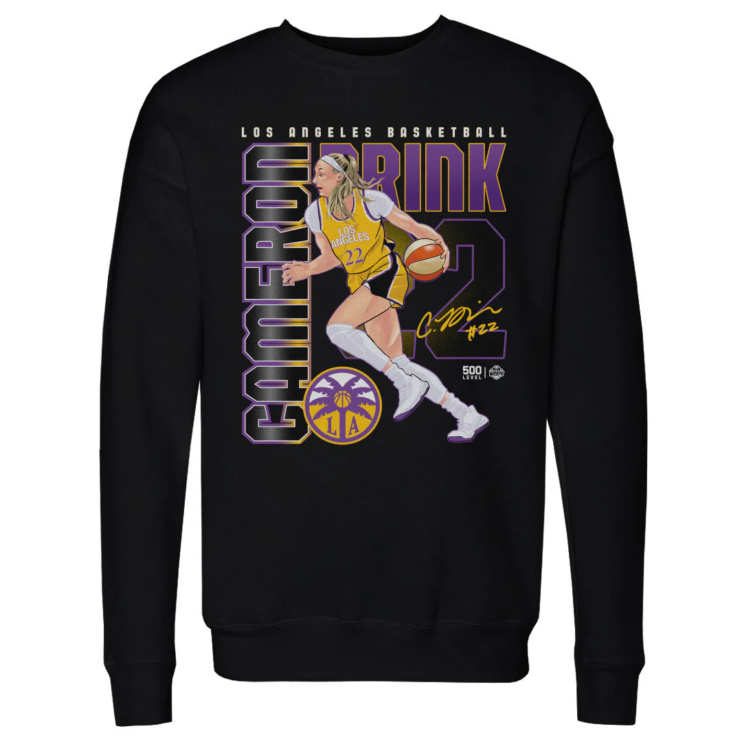 Cameron Brink Los Angeles Sparks Player Number WHT - Image 2