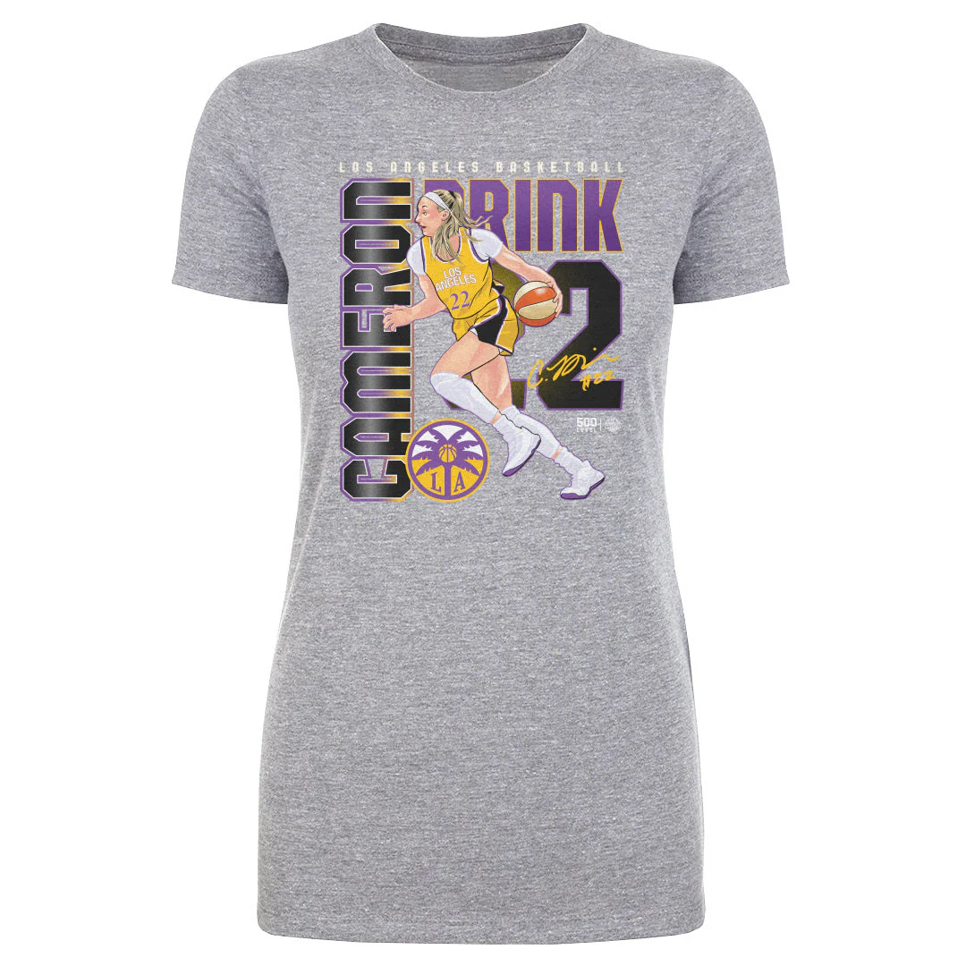 Cameron Brink Los Angeles Sparks Player Number WHT - Image 2