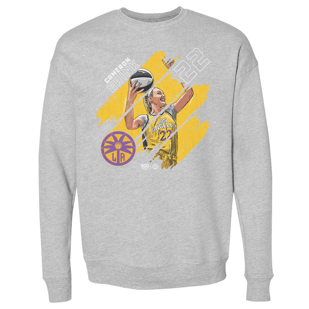 Cameron Brink Los Angeles Sparks Stripes WHT