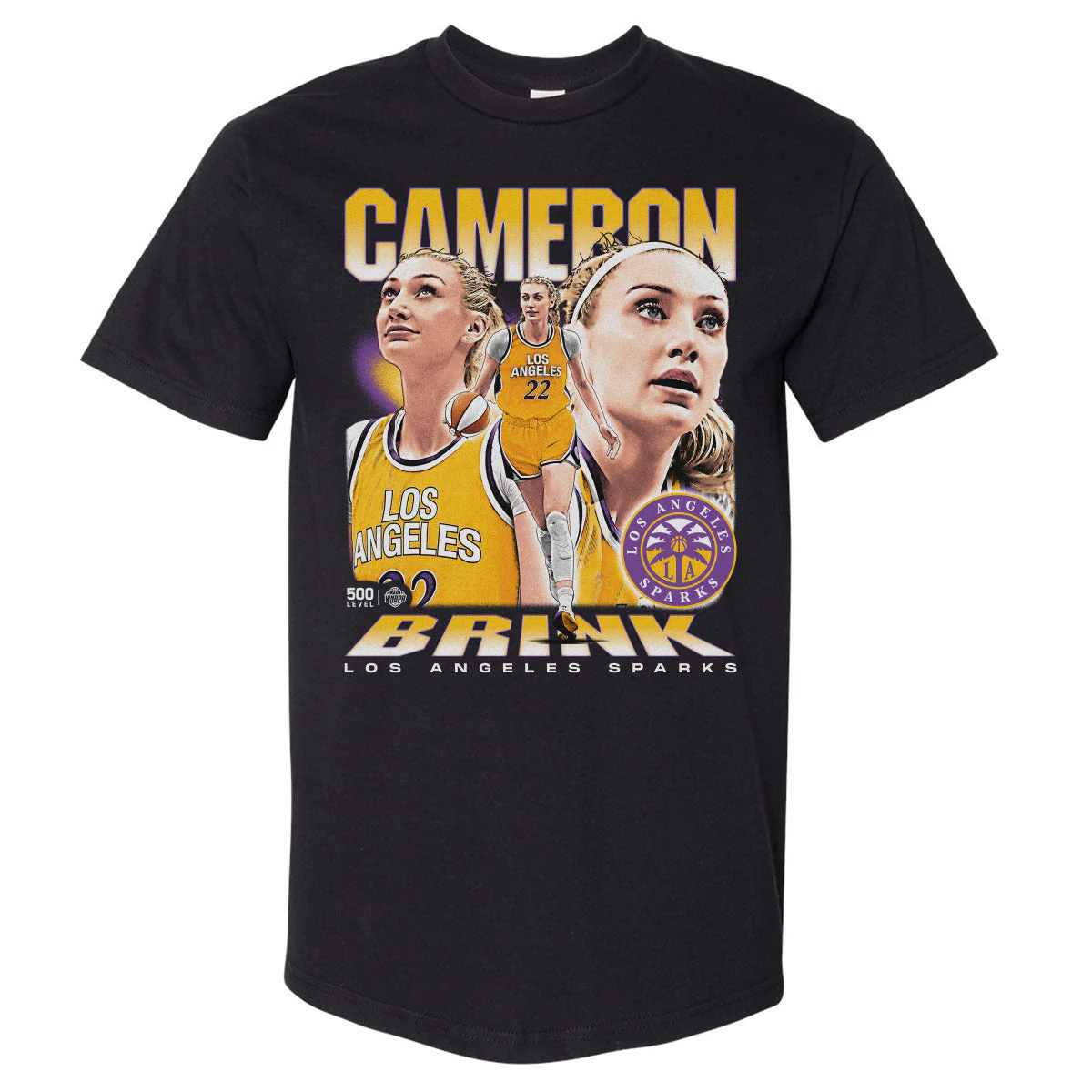 Cameron Brink Los Angeles Sparks Vintage WHT