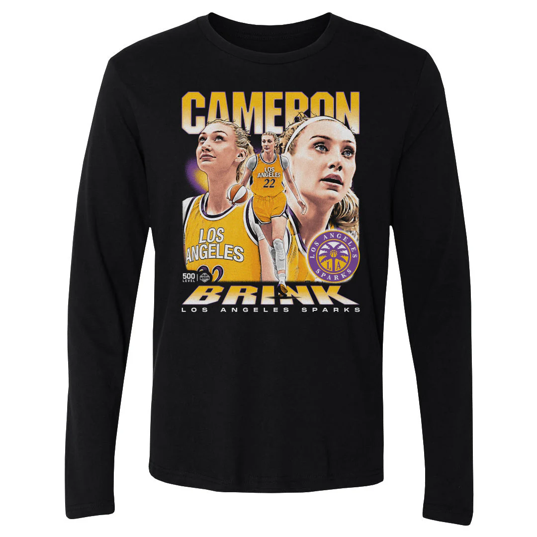 Cameron Brink Los Angeles Sparks Vintage WHT
