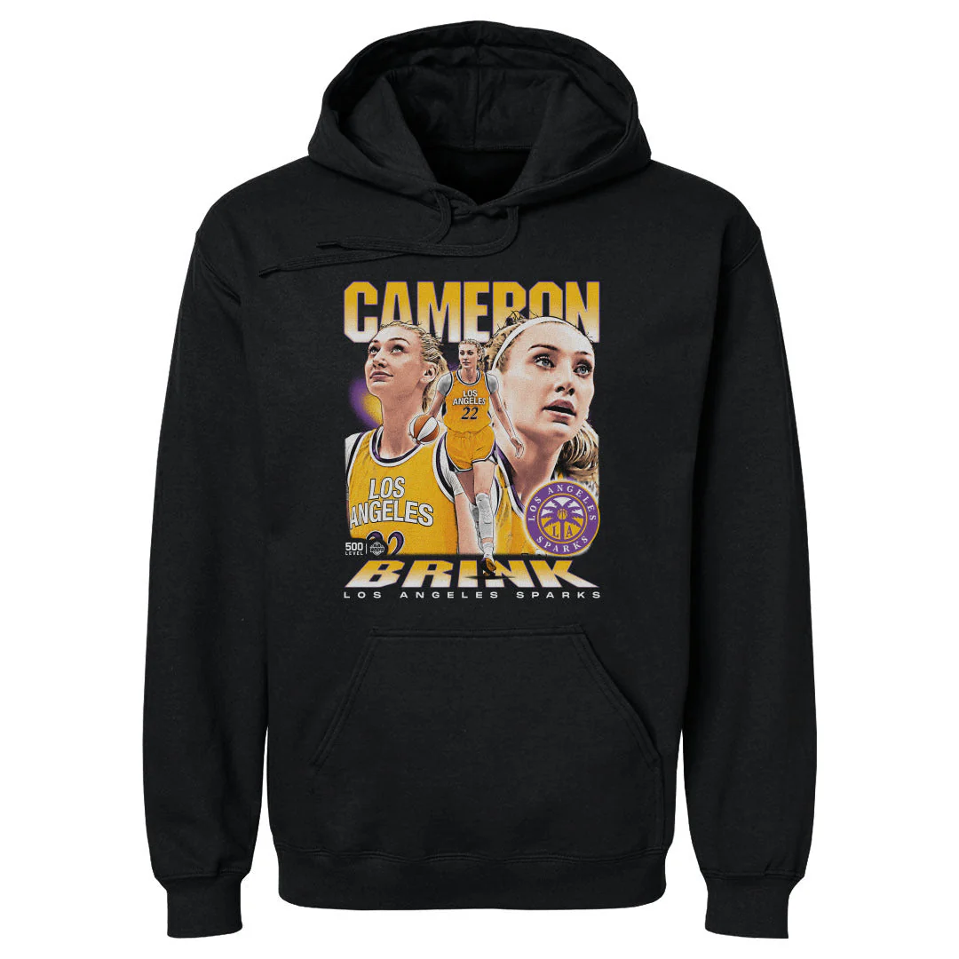 Cameron Brink Los Angeles Sparks Vintage WHT - Image 2