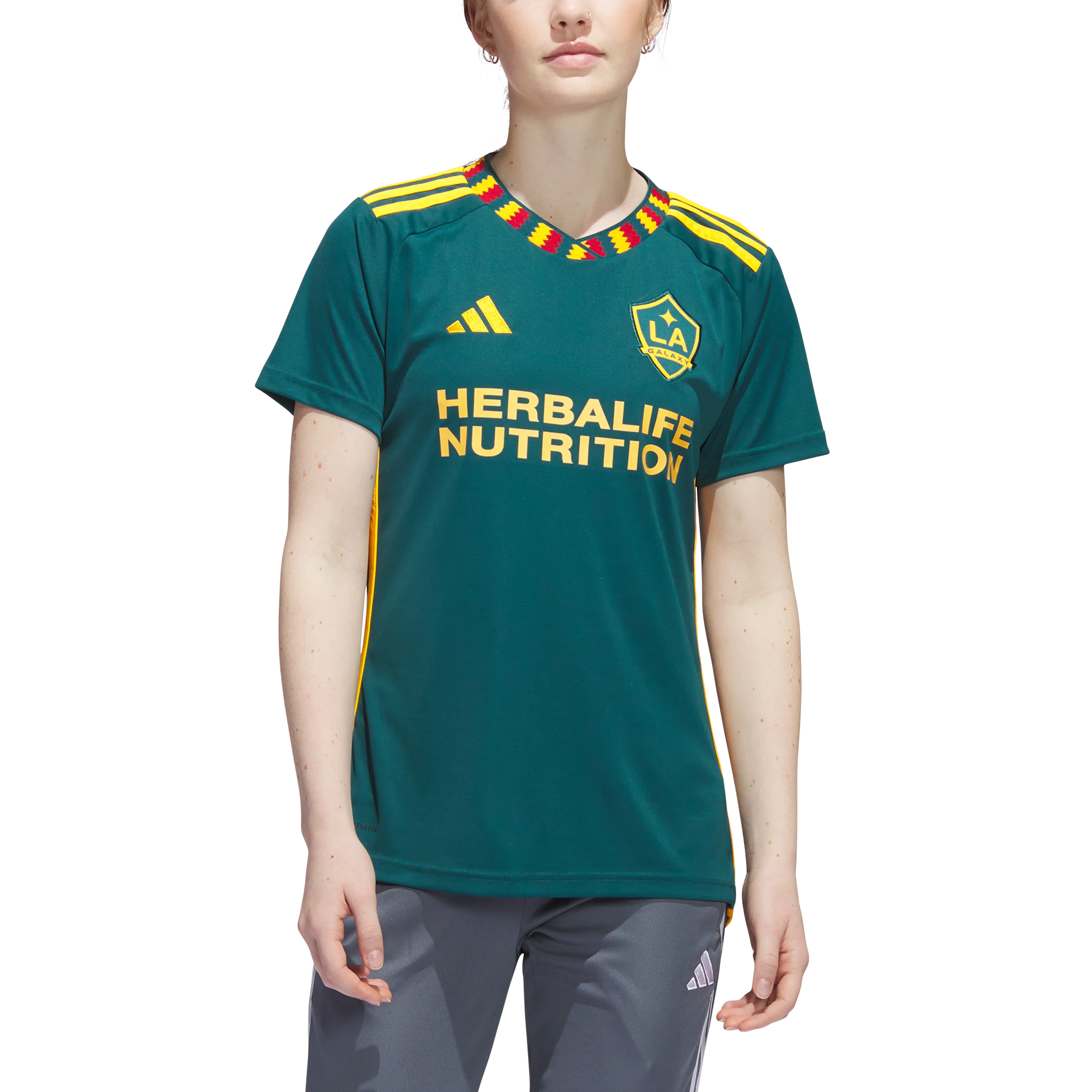 LA GALAXY 2023-2024 LA KIT BLANK WOMEN'S REPLICA JERSEY - Image 3