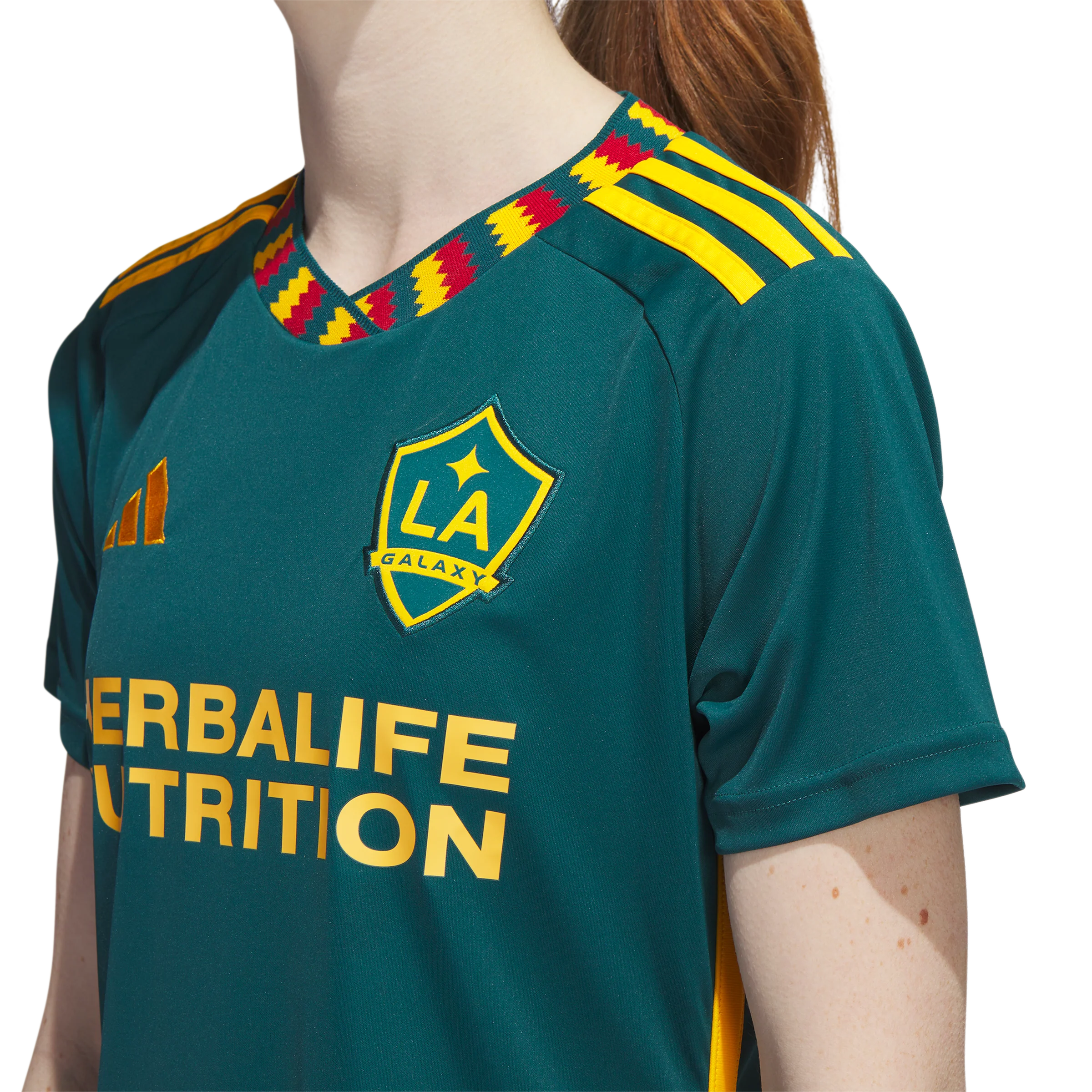 LA GALAXY 2023-2024 LA KIT BLANK WOMEN'S REPLICA JERSEY - Image 4