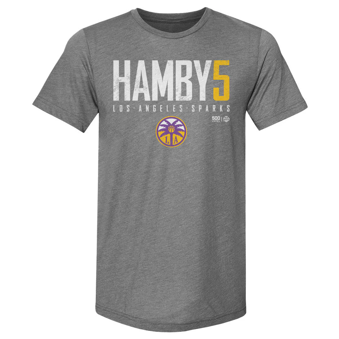 Dearica Hamby Los Angeles Sparks Elite WHT - Image 3