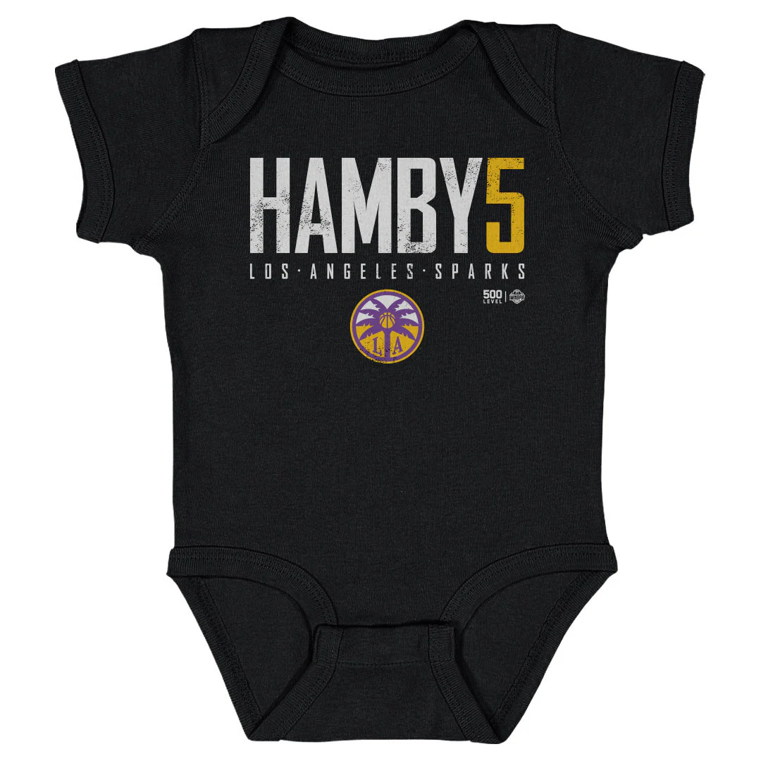 Dearica Hamby Los Angeles Sparks Elite WHT - Image 2