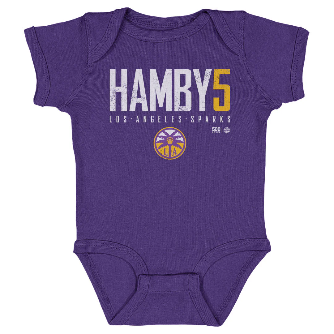 Dearica Hamby Los Angeles Sparks Elite WHT - Image 3