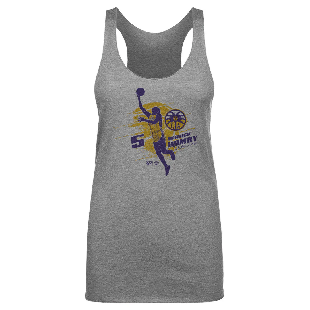 Dearica Hamby Los Angeles Sparks Silhouette