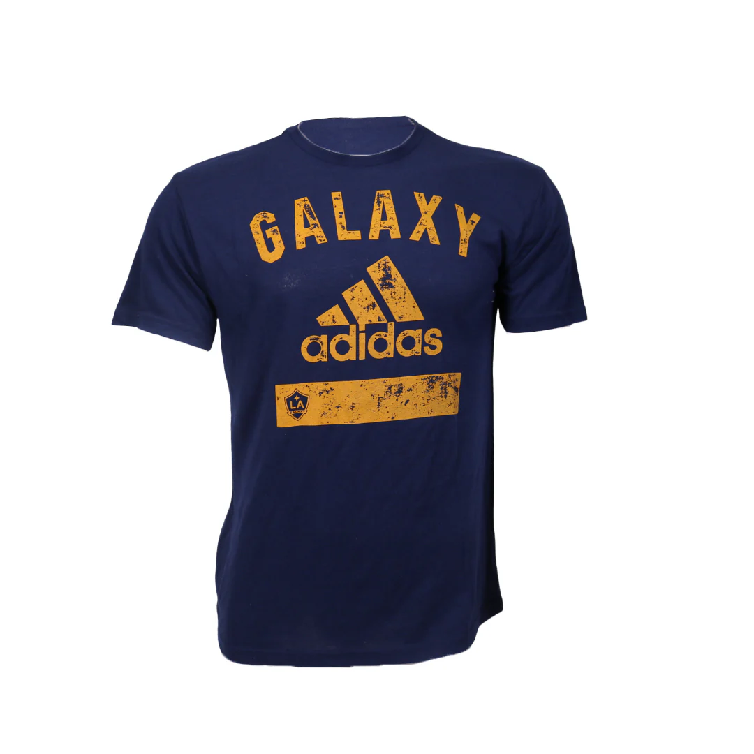 LA Galaxy 2020 adidas Triblend Navy T-Shirt