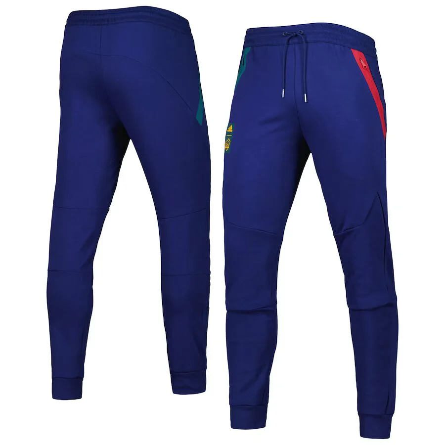 LA Galaxy 2023 adidas Travel Navy Pants - Image 3