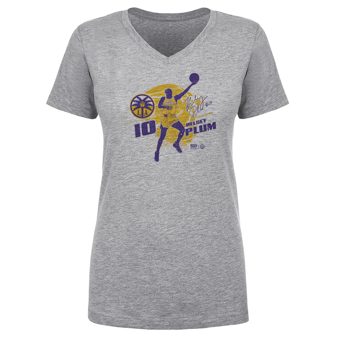 Kelsey Plum Los Angeles Sparks Silhouette