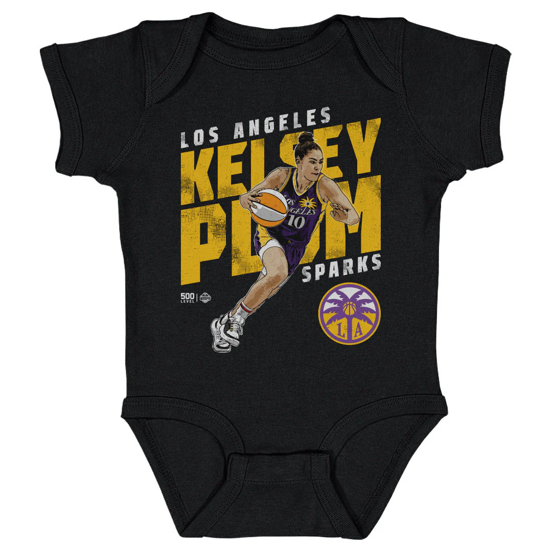 Kelsey Plum Los Angeles Sparks Slant WHT - Image 2