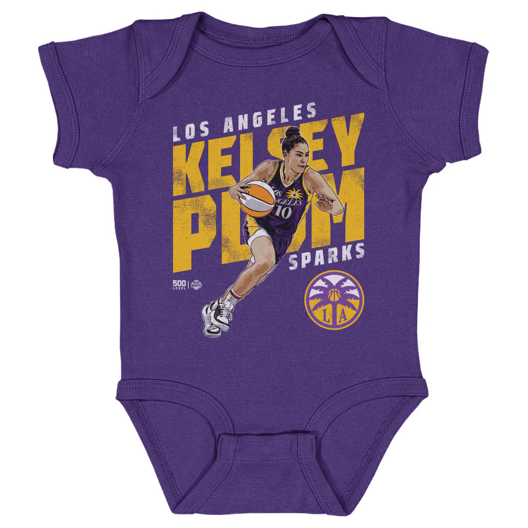 Kelsey Plum Los Angeles Sparks Slant WHT - Image 3