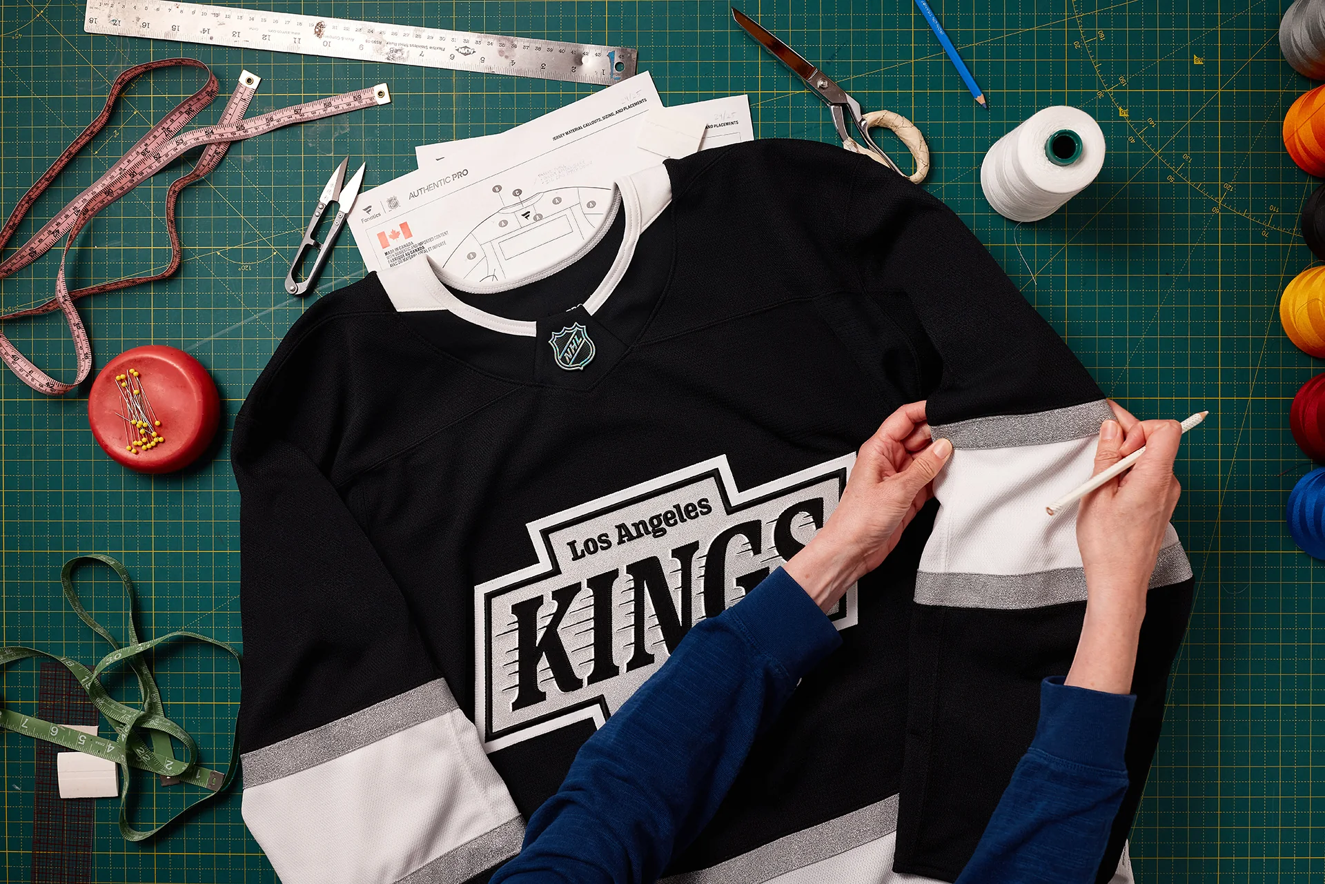 Kings Authentic Pro Home Jersey - Image 3