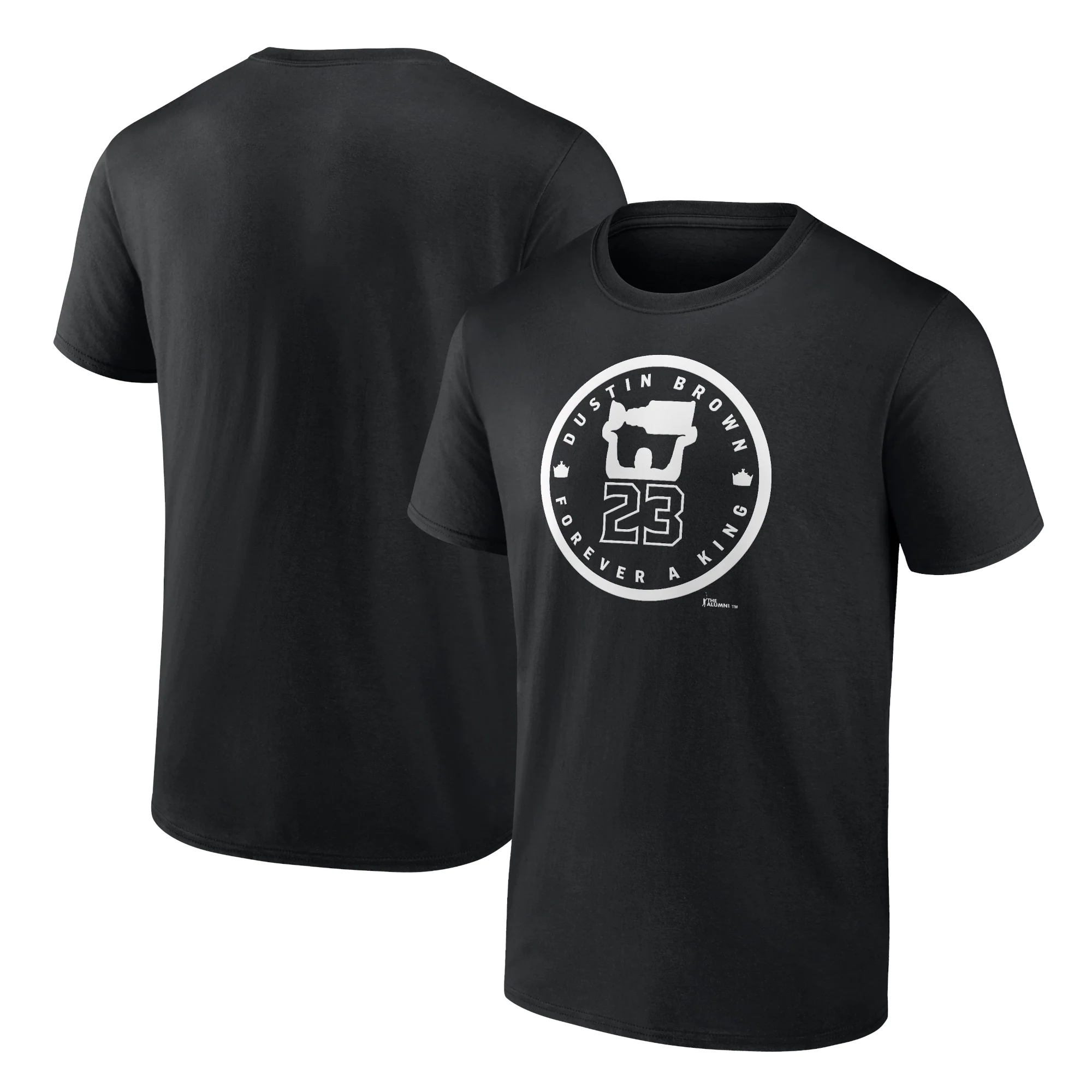 Kings Forever a King Brown Tee - Image 3