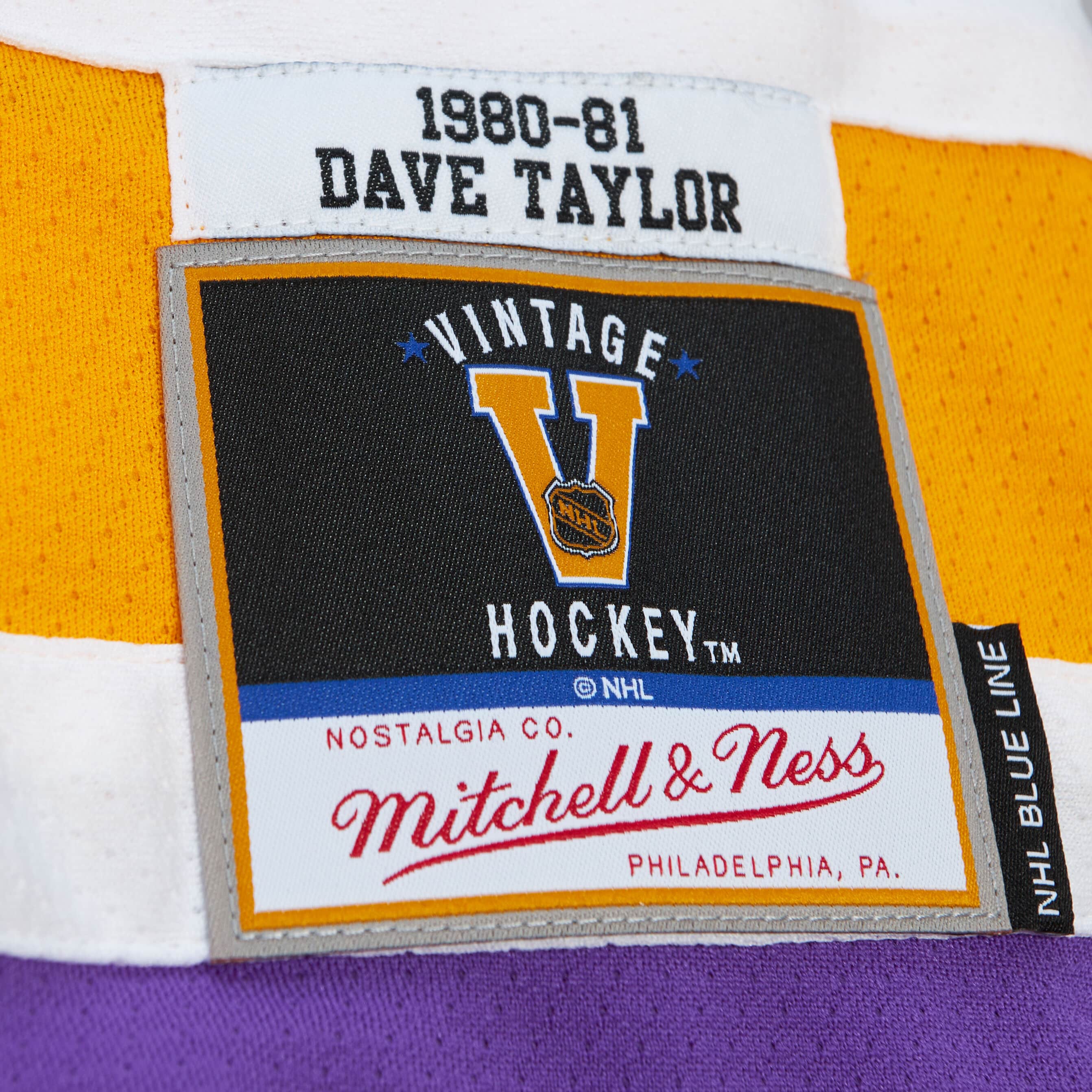 KINGS NHL 1980 DAVE TAYLOR CROWN JERSEY - Image 4