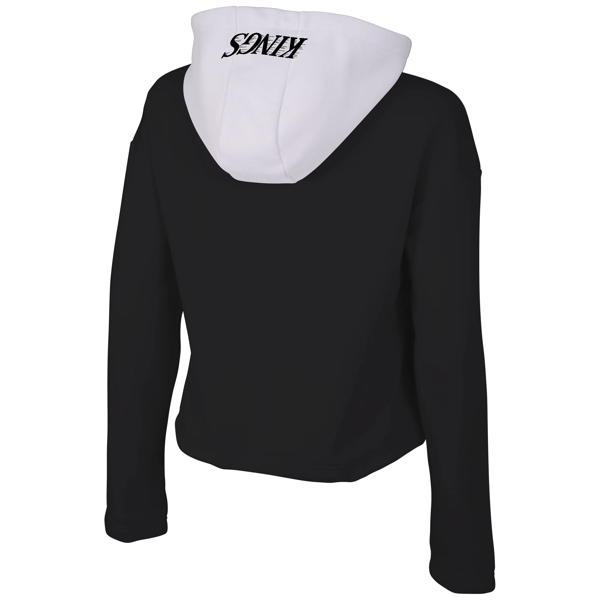 Kings Women Stadium Essentials NHL Game Plan Quarter Zip Black Hoodie - Image 2
