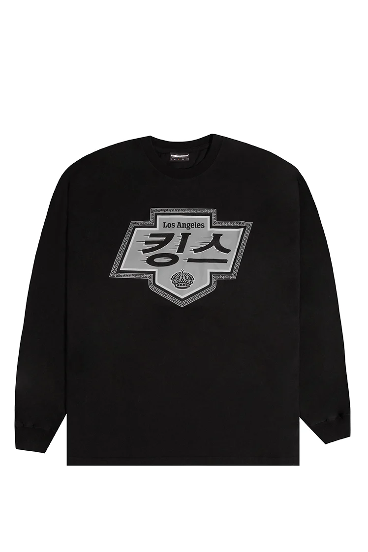 KINGS X THE HUNDREDS K-TOWN LONG SLEEVE TEE