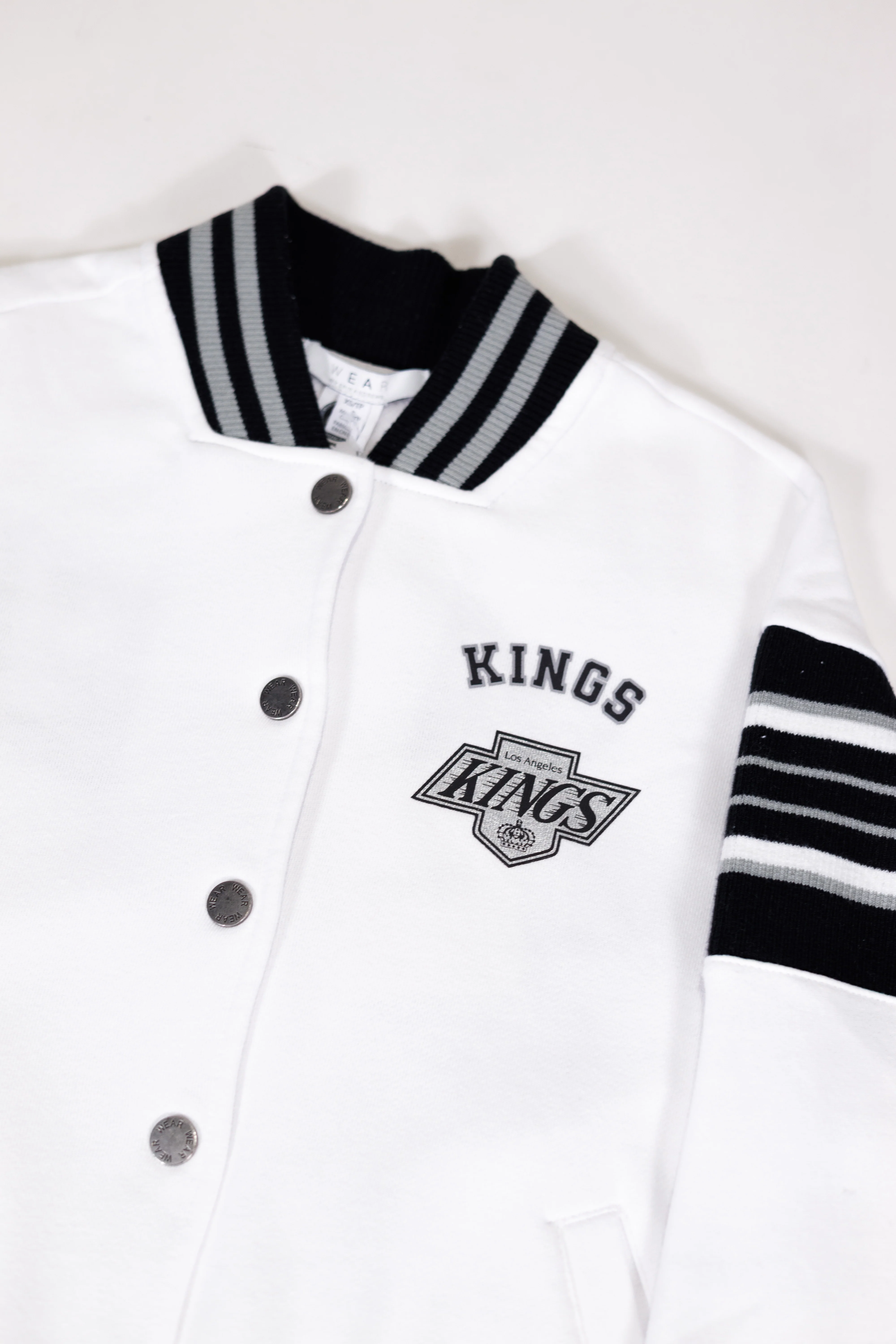 KINGS X WEAR SNAP FRONT FLEECE SWEATSHIRT - Image 3