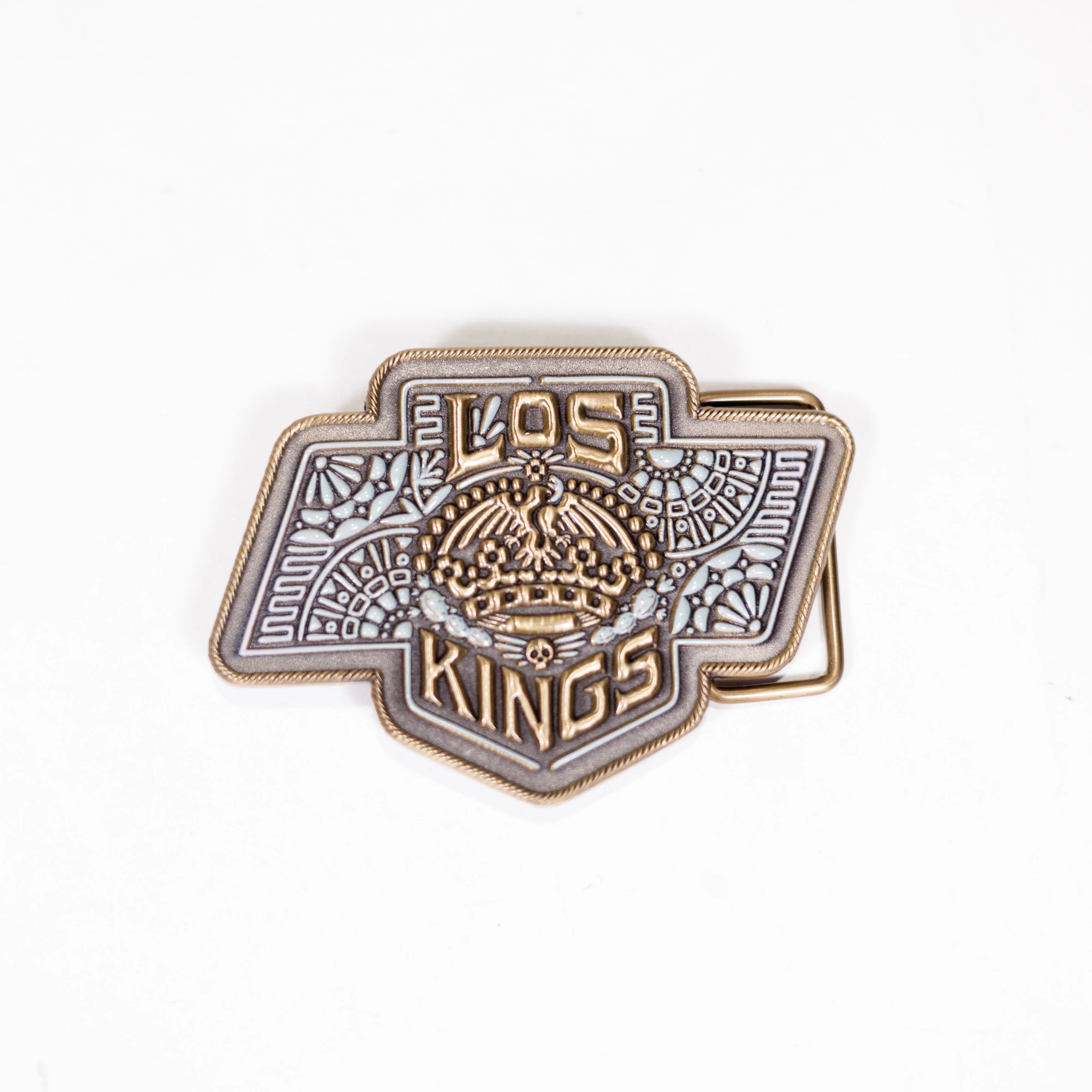 KINGS X VG MEXICAN26 BELT BUCKLE BOLO TIE SET - Image 3