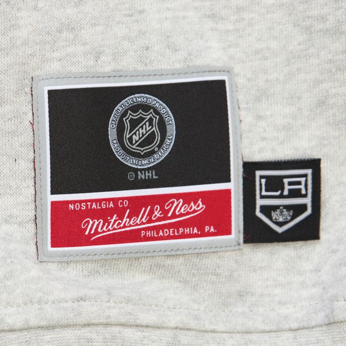 LA Kings Women's Mitchell & Ness Stateside Gray Pastel Crewneck - Image 3
