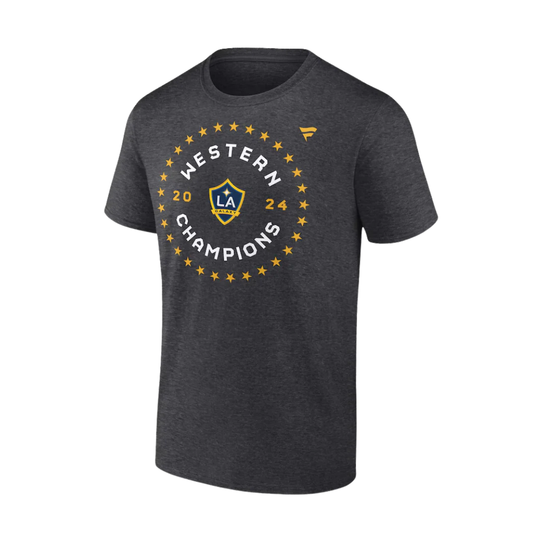 LA GALAXY 2024 WESTERN CONFERENCE FINAL CHAMPS T-SHIRT