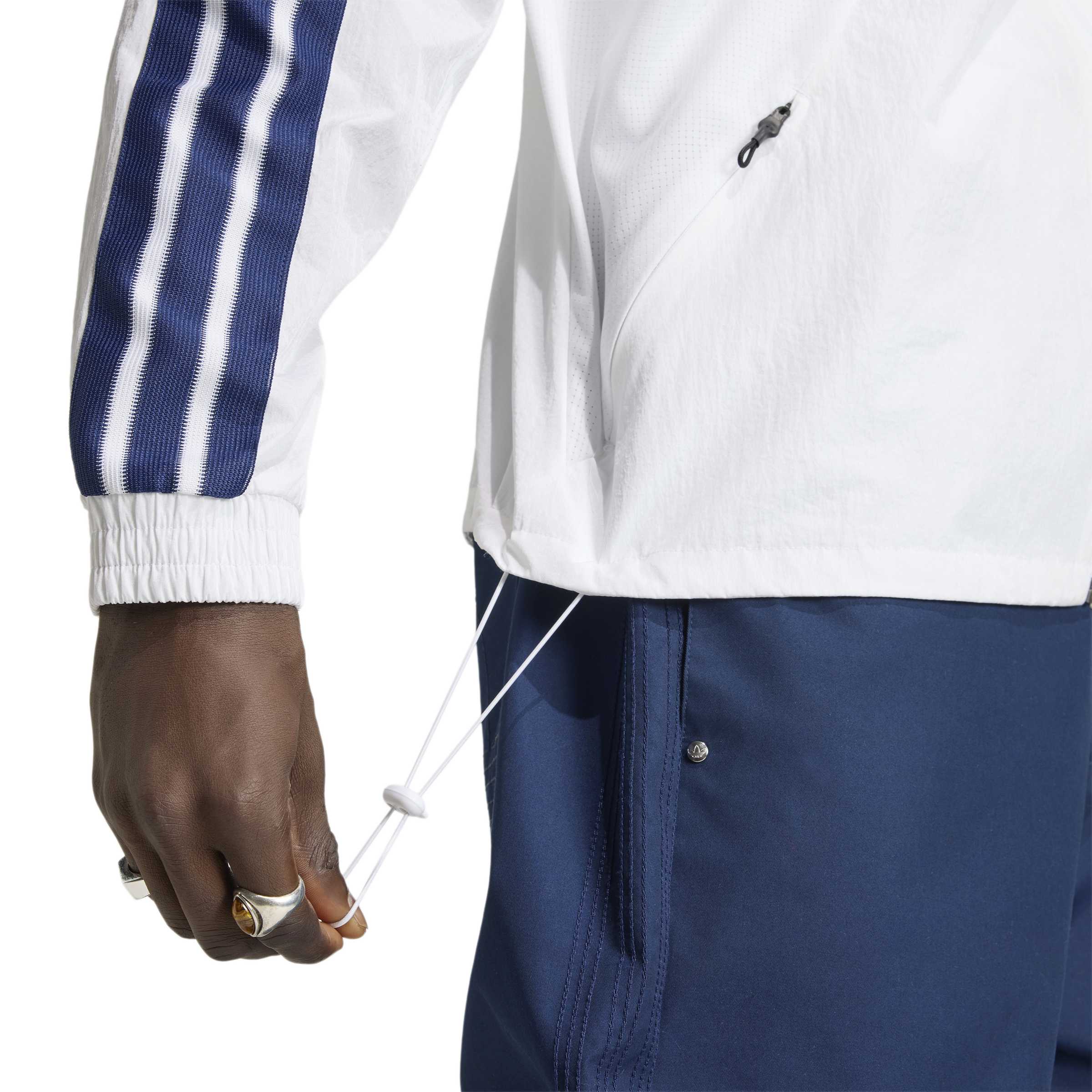 LA Galaxy 2026 adidas Anthem White Jacket - Image 6