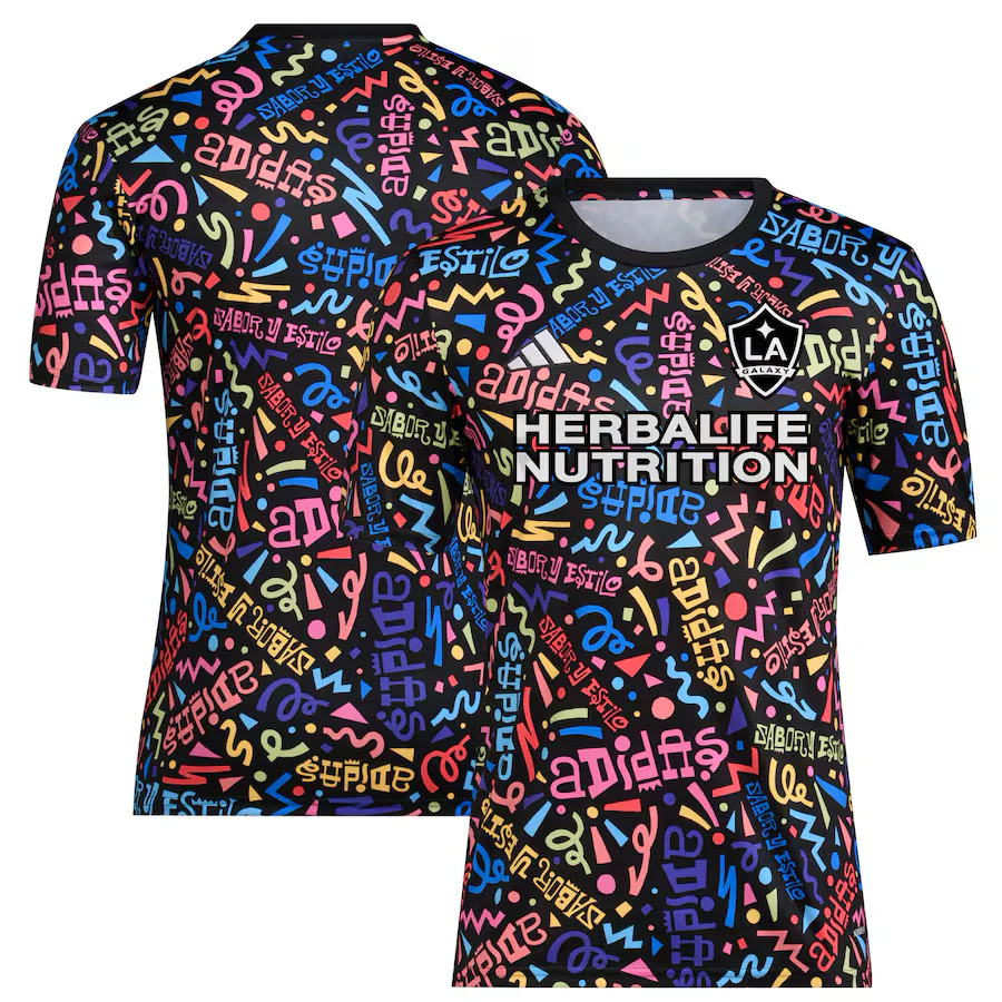 LA Galaxy 23 adidas Black Hispanic Heritage Month Jersey - Image 3