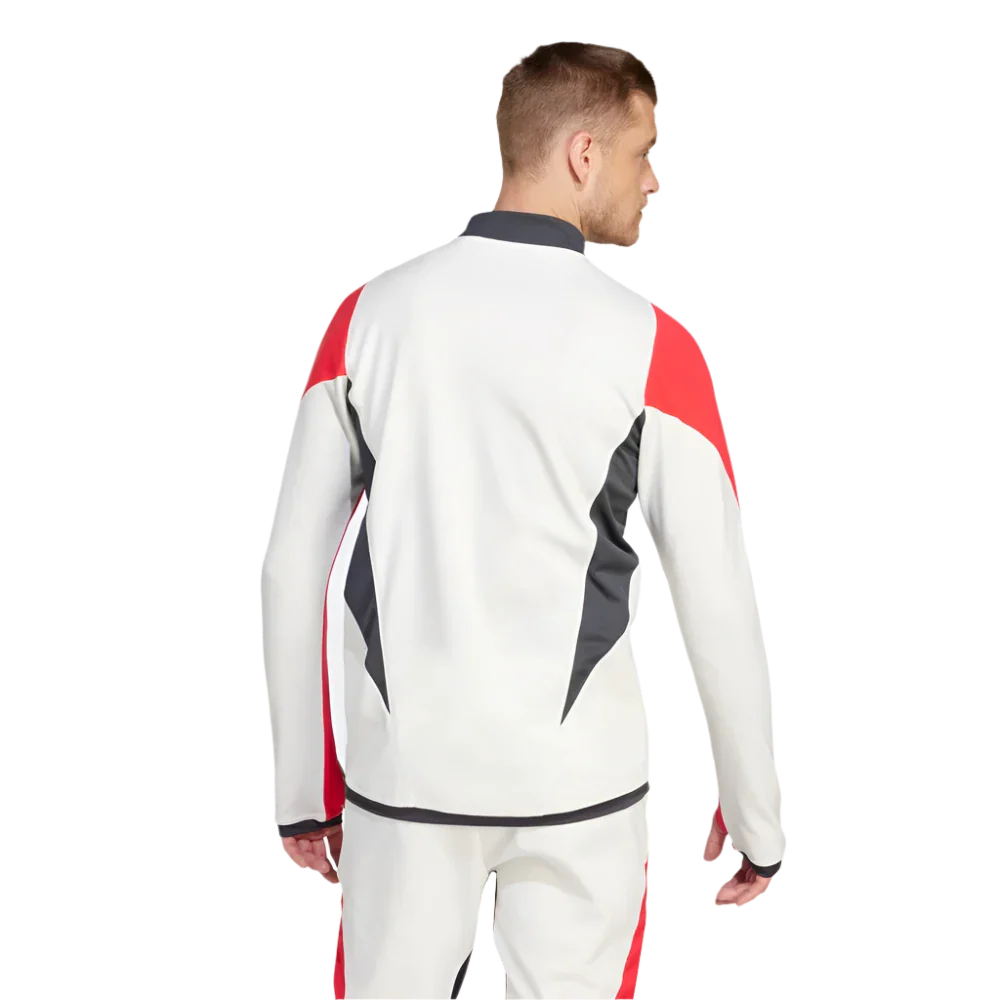 LA Galaxy 2023 MLS All Star Training Cream Quarter Zip Jacket - Image 3