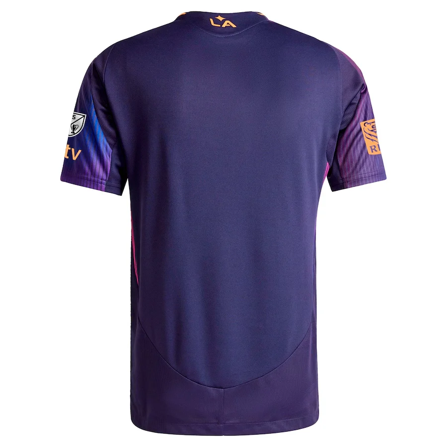 LA Galaxy adidas 25/26 Authentic Purple Rizon Secondary Kit Jersey - Image 3
