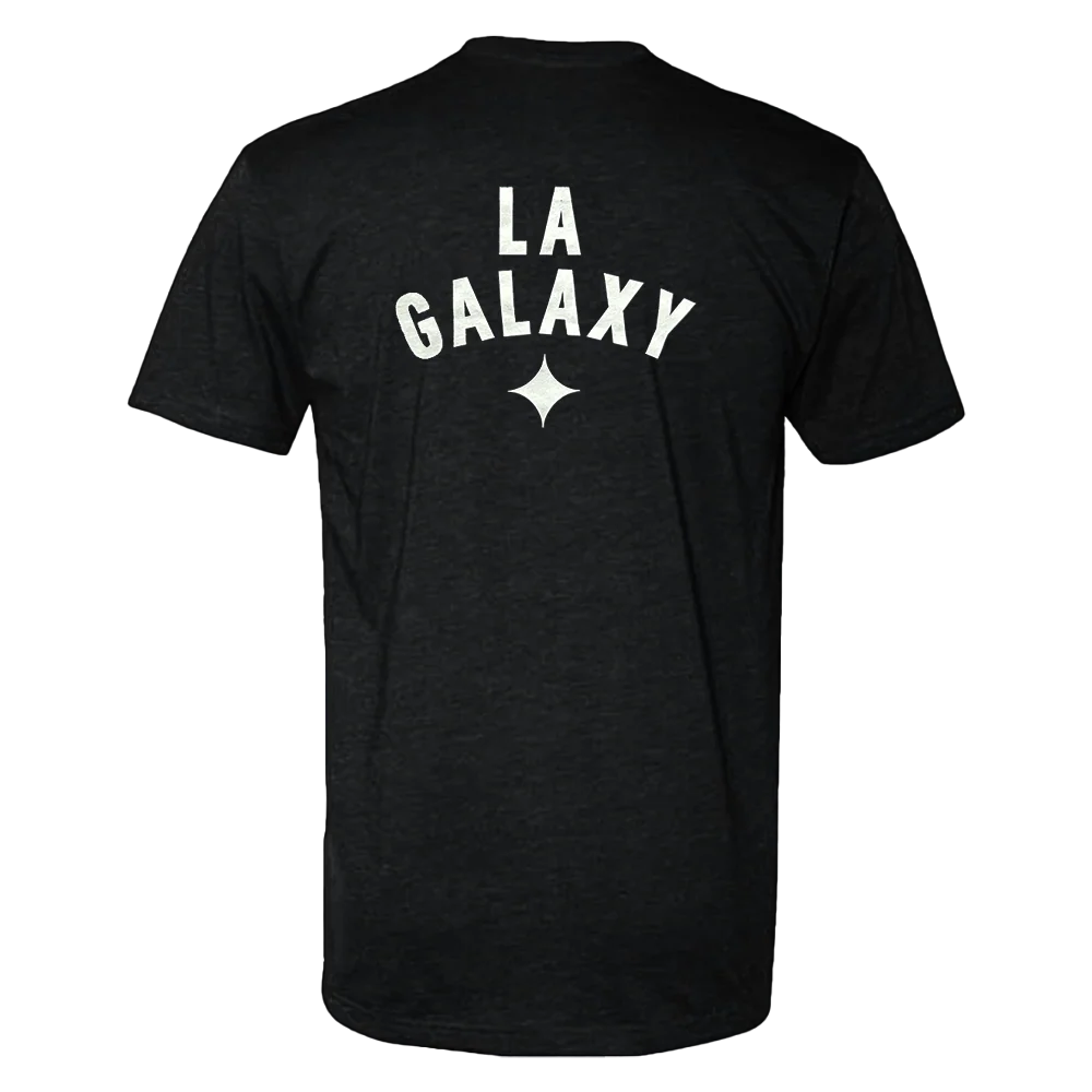 LA Galaxy MLS 2022 Black T-Shirt - Image 2