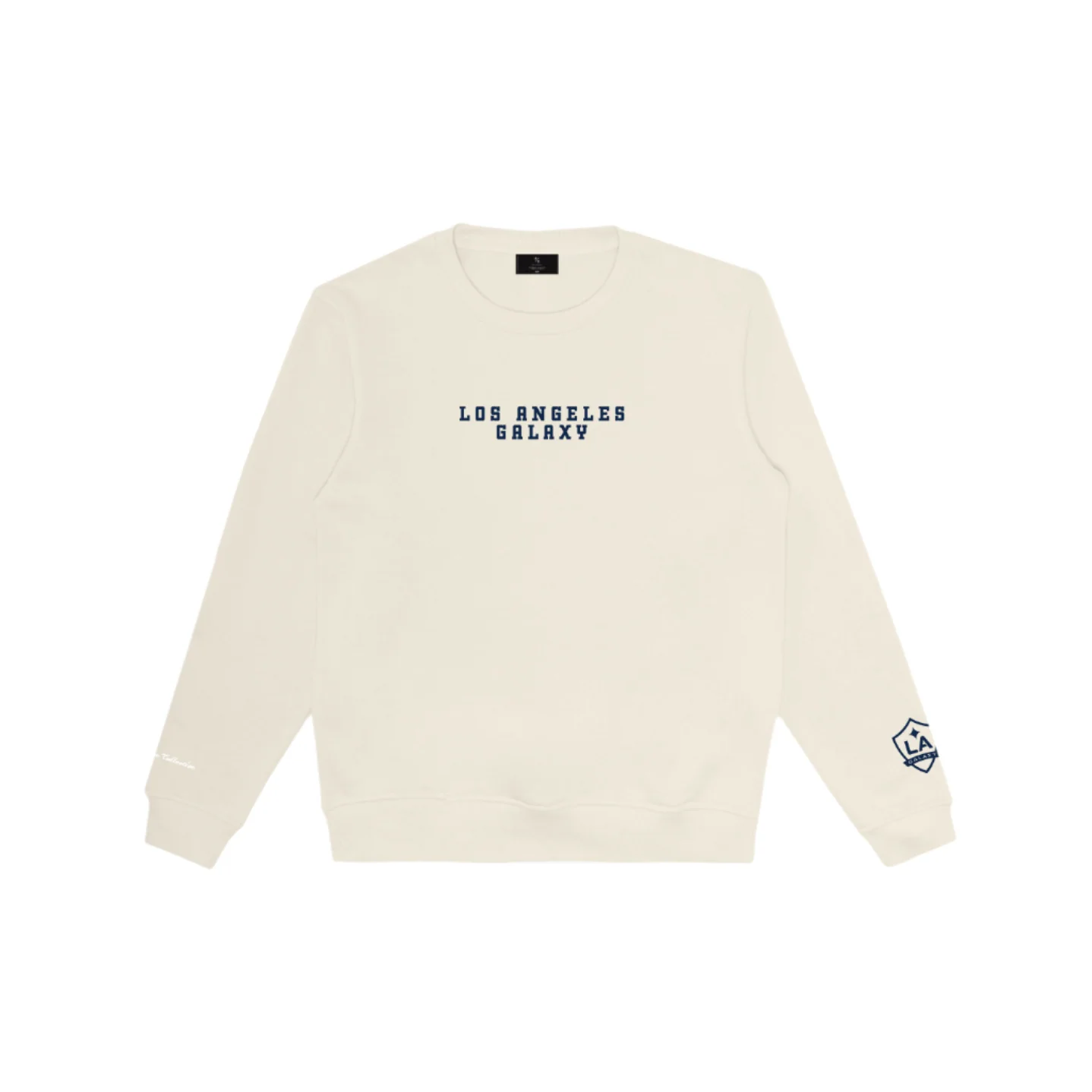 LA GALAXY Youth Peace Collective Spirit Heavyweight Crewneck - Cream