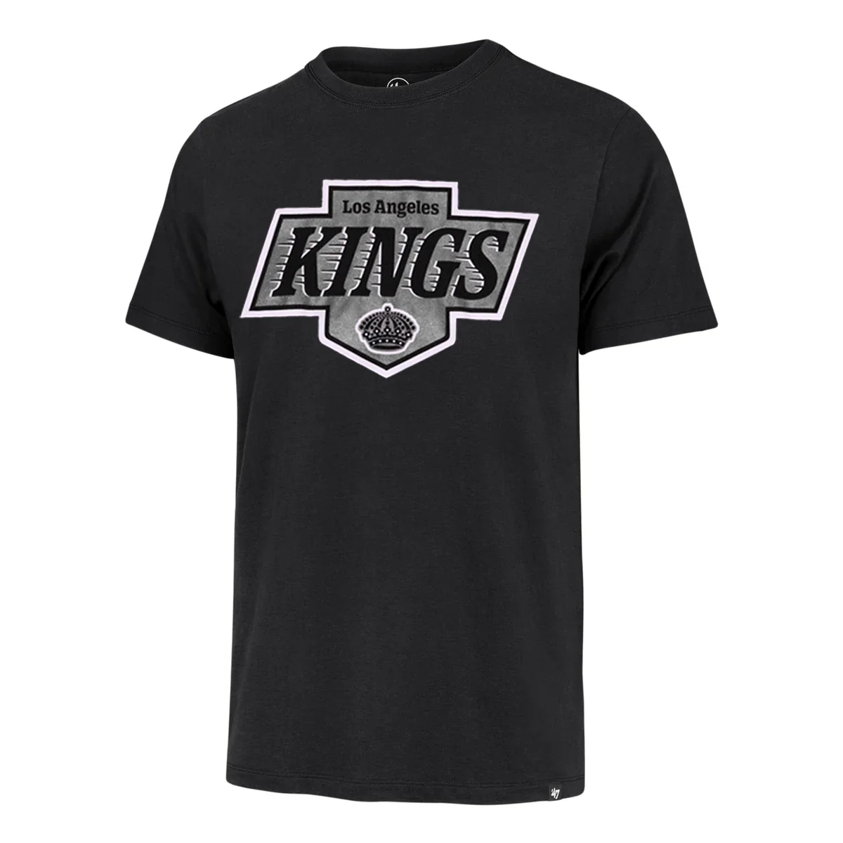Kings '47 Primary Logo Super Rival Black T-Shirt