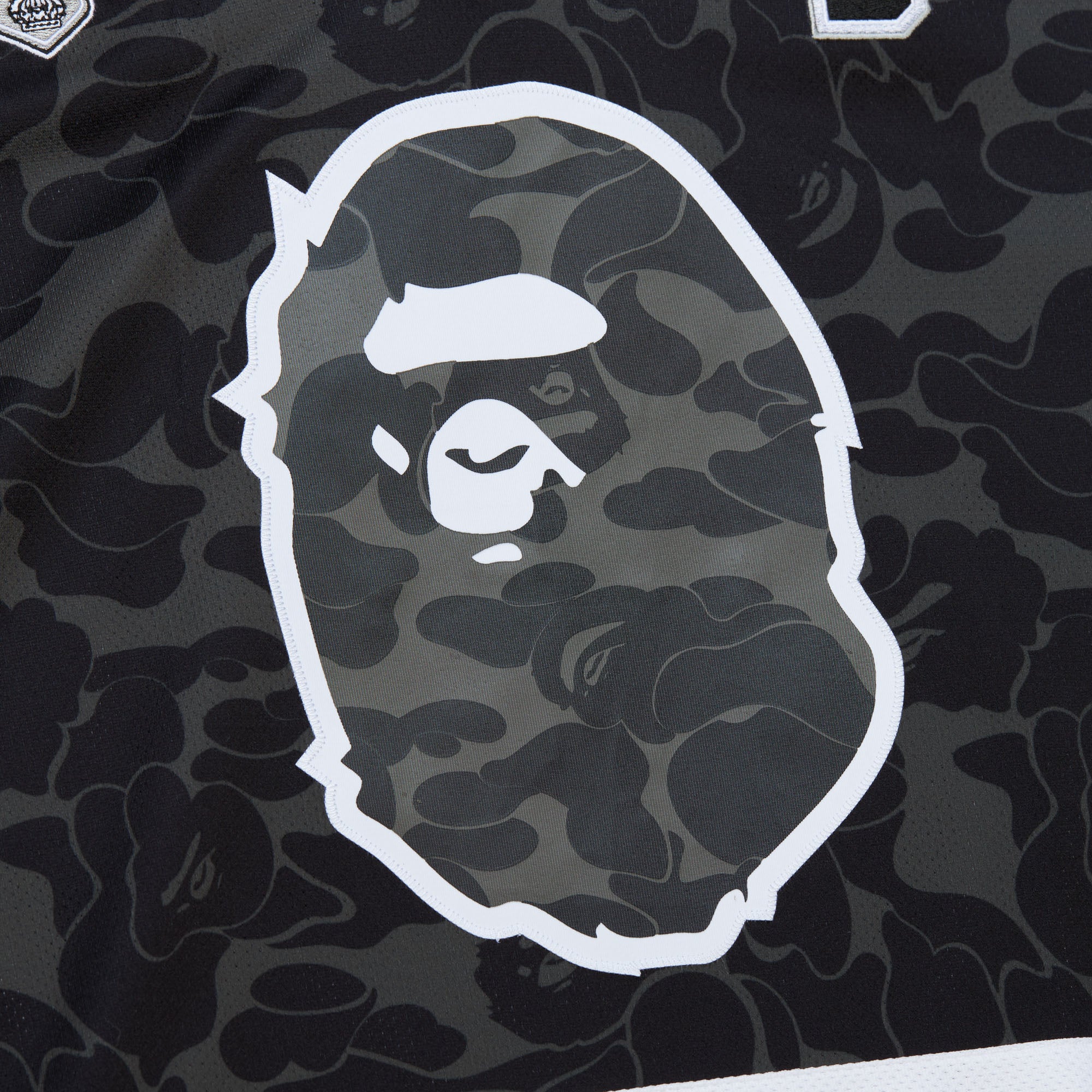 Kings Mitchell & Ness Black BAPE Jersey - Image 6