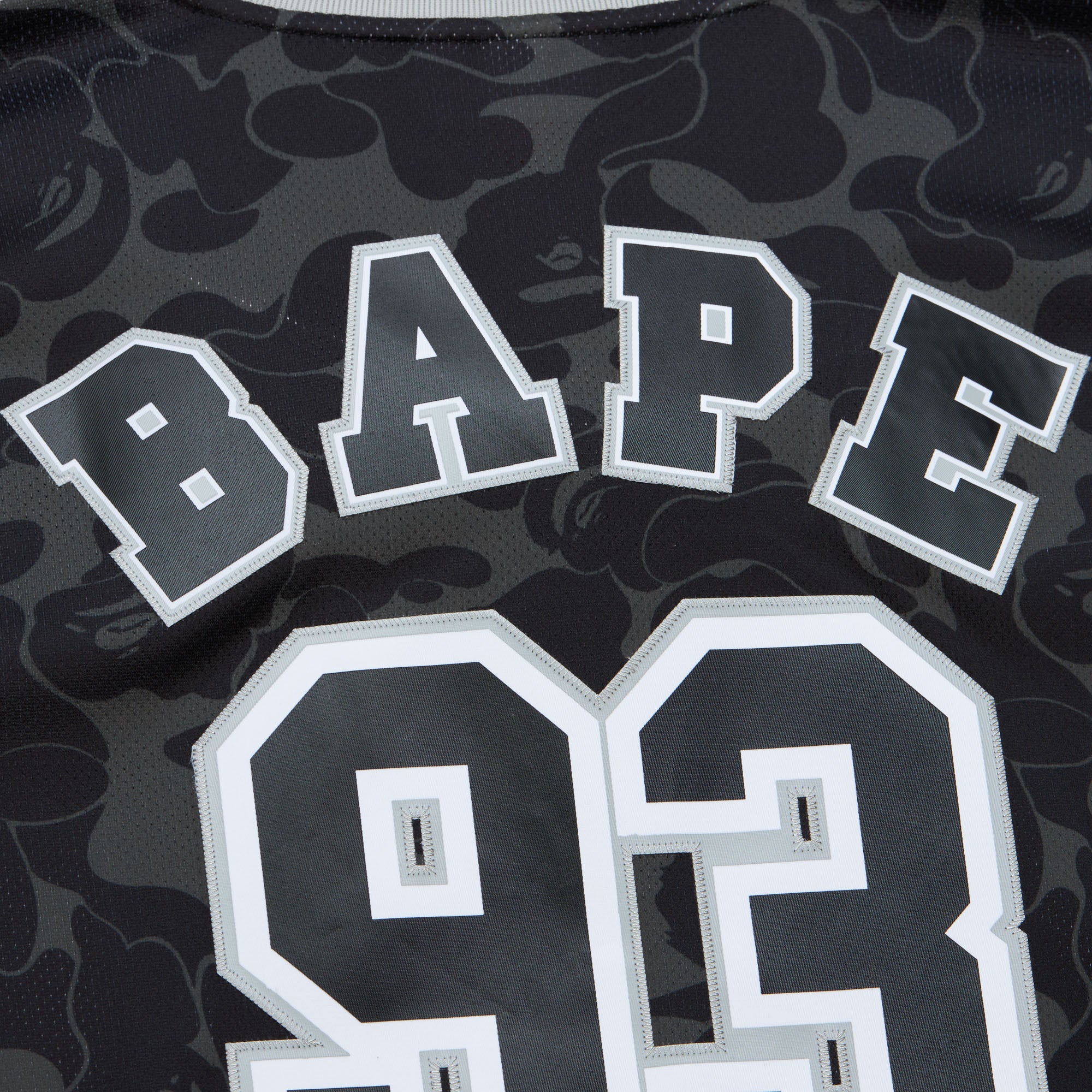 Kings Mitchell & Ness Black BAPE Jersey - Image 8