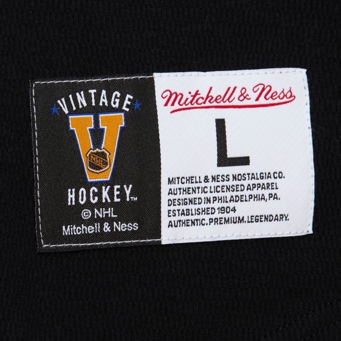 LA Kings Black/Grey Thermal Henley Long Sleeve Shirt - Image 4