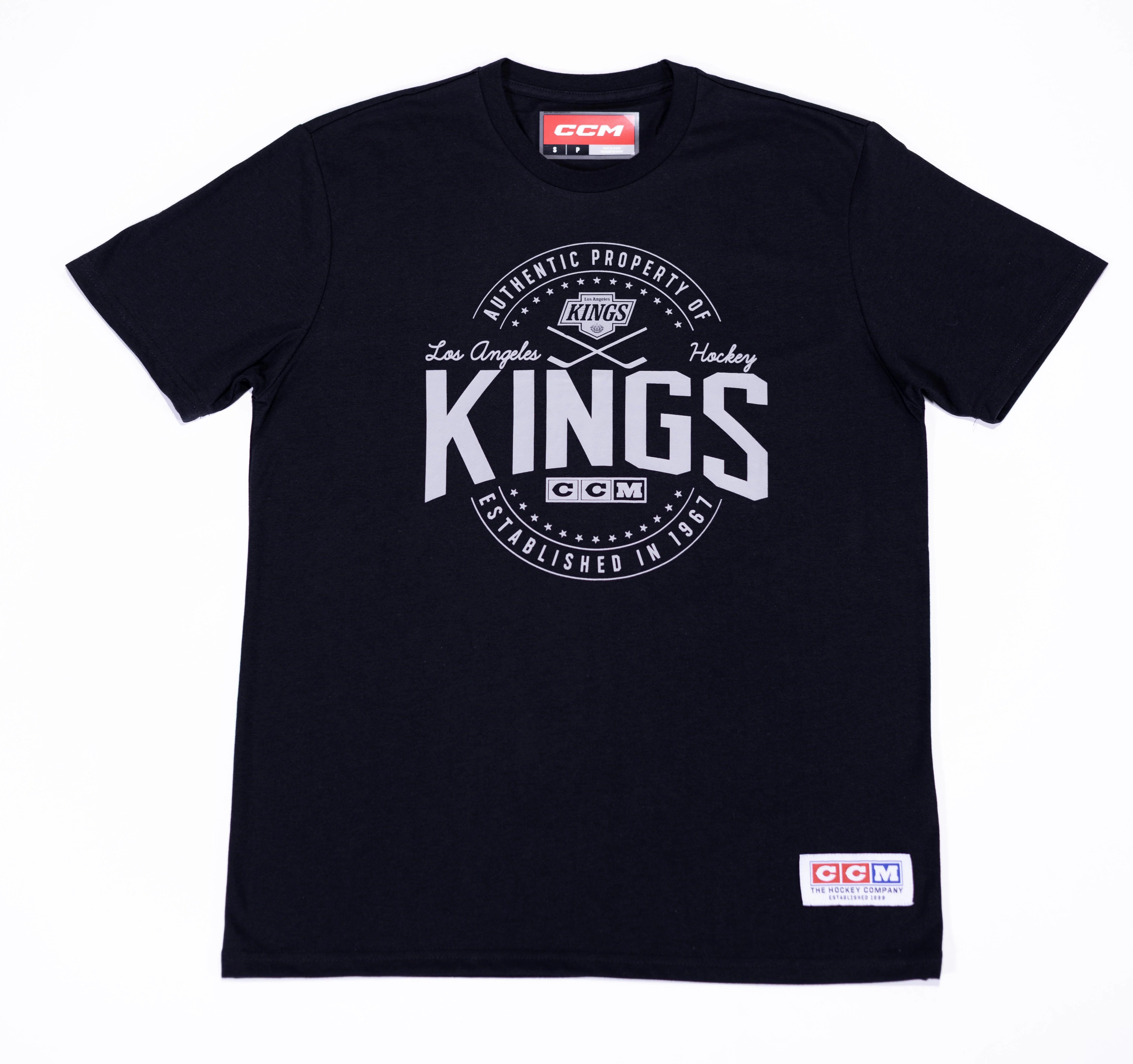 Kings CCM Black Short Sleeve Tee