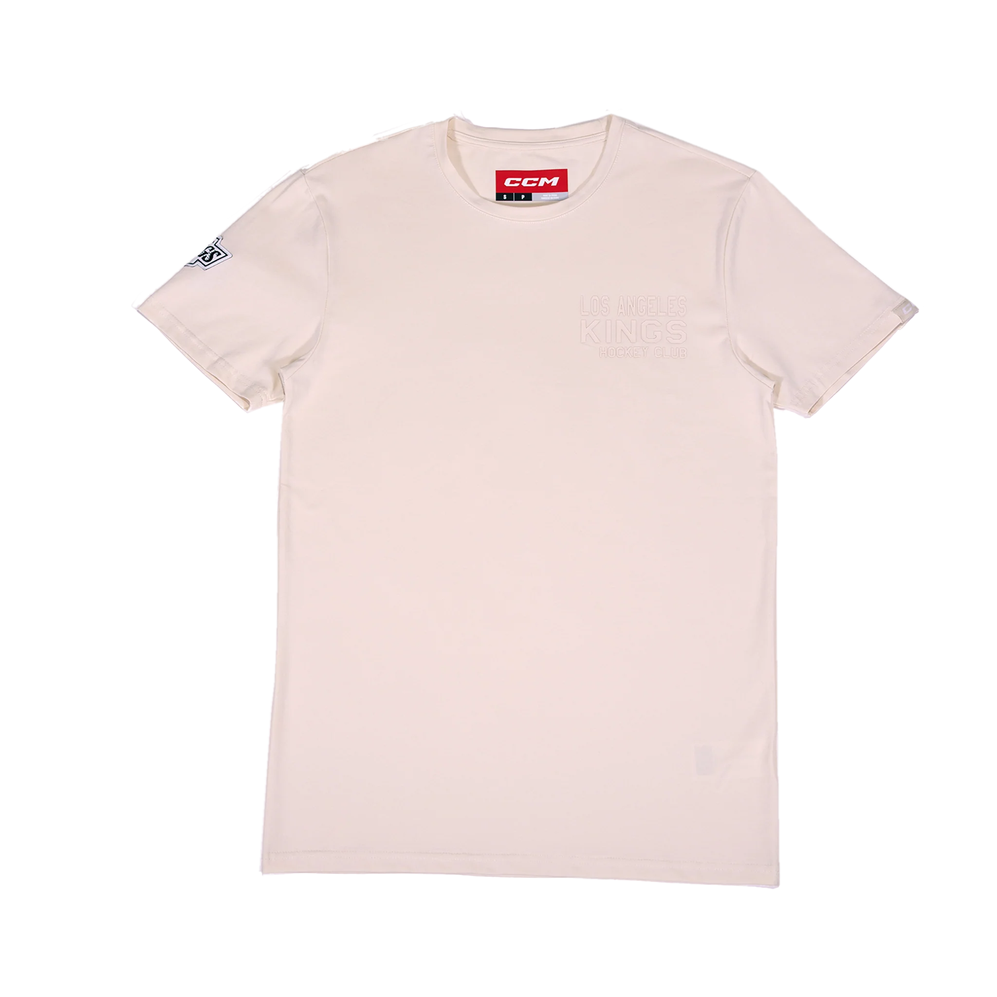 Kings LA Hockey Club Cream Short Sleeve Tee