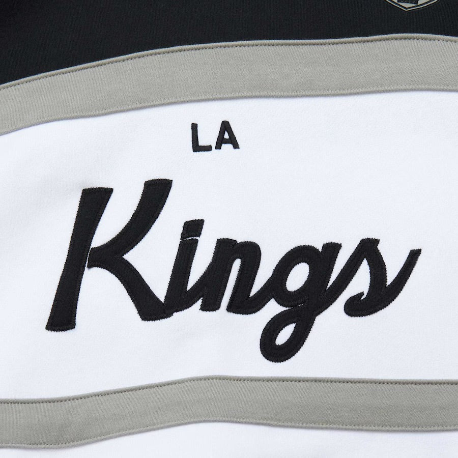 Kings Mitchell & Ness Head Coach Chevy Logo Black and White Hoodie - Image 3