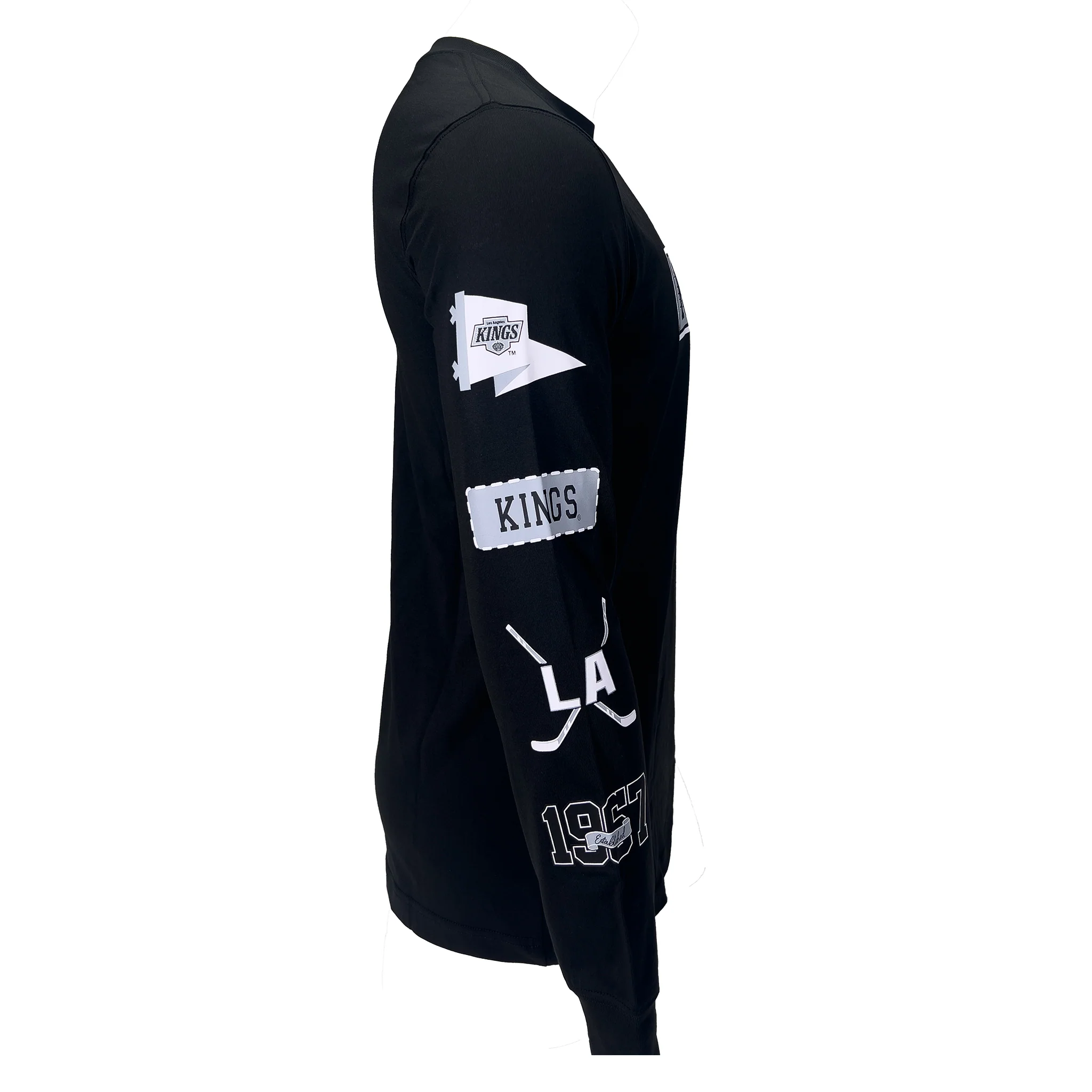 LA Kings New Era Chevy Logo Gameday Long Sleeve - Image 4