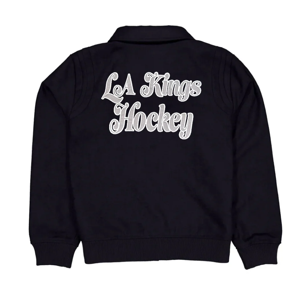 Kings Womens New Era Snap Front Black Jacket - Image 2
