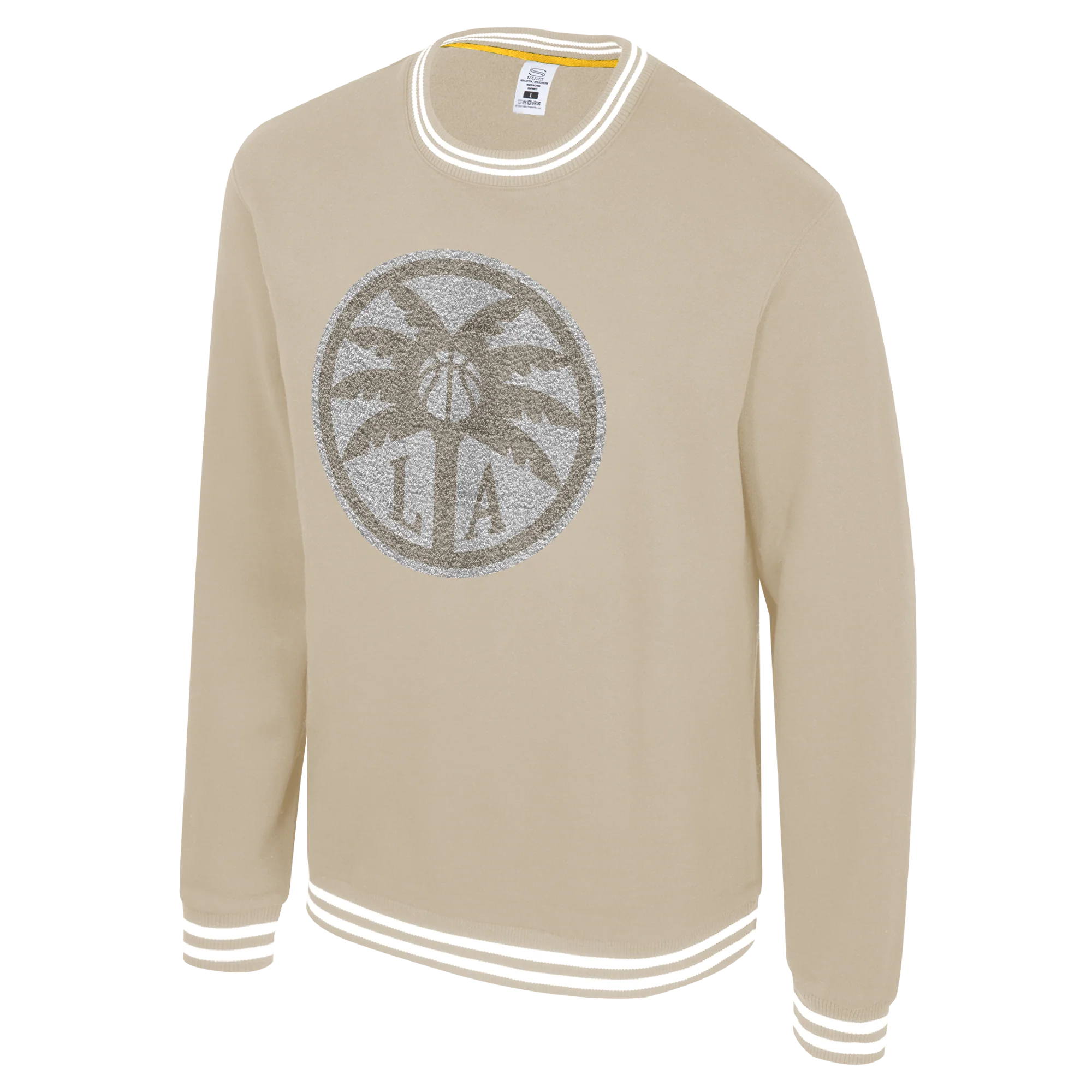 LA Sparks Stadium Essentials Tan Club Level Crewneck
