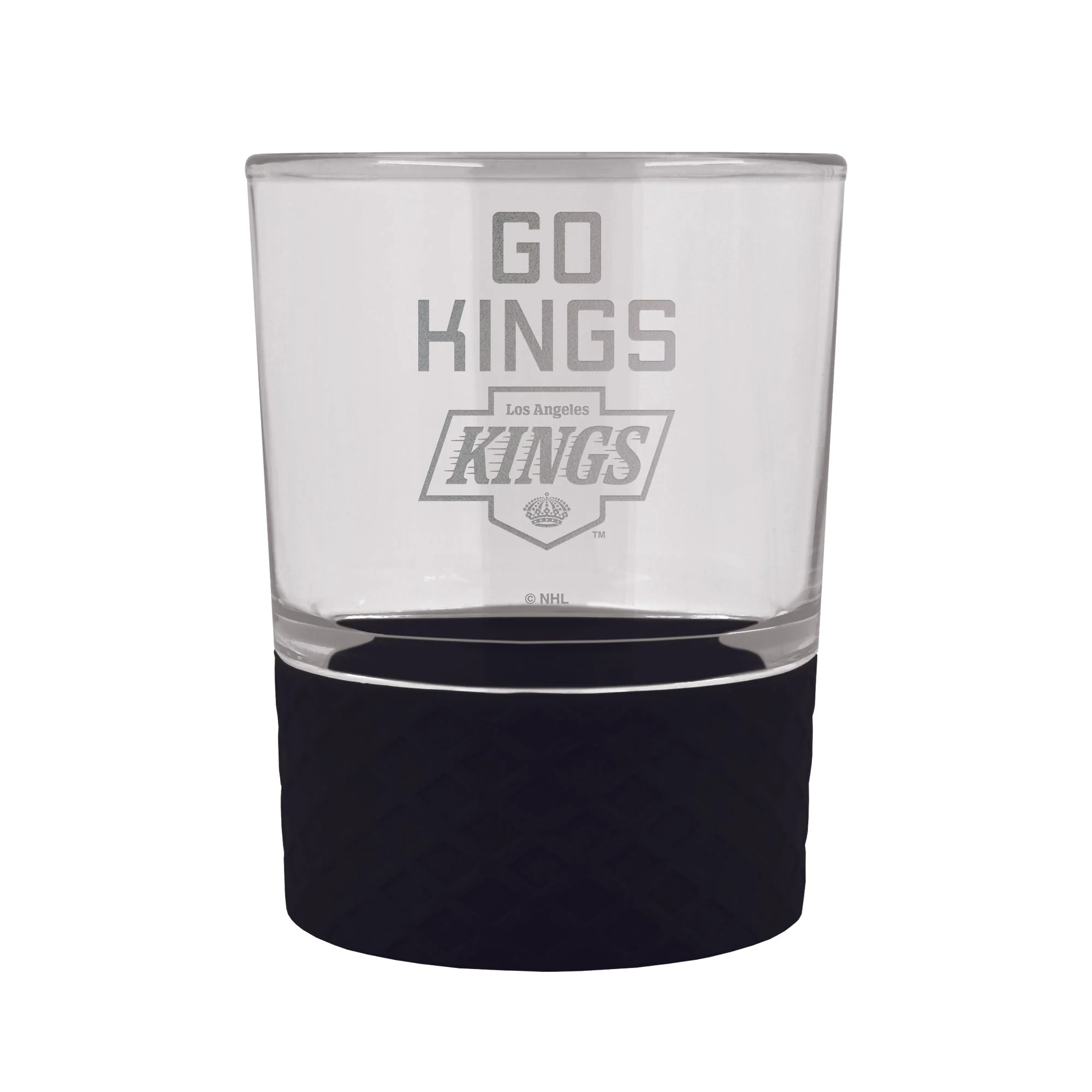 Los Angeles Kings 14 oz COMMISSIONER Rocks Glass