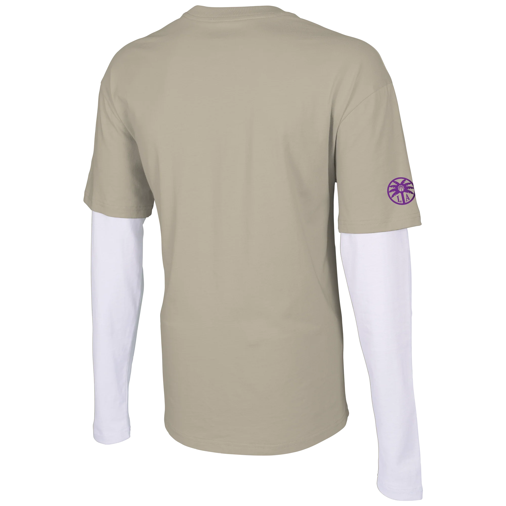 Sparks Stadium Essentials WNBA Status Beige Long Sleeve Shirt - Image 2