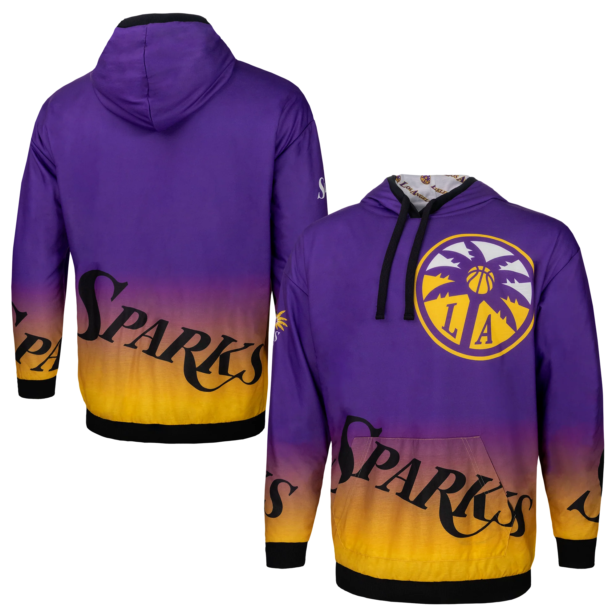 SPARKS WNBA FULL CAPACITY REVERSIBLE HOOD - Image 3