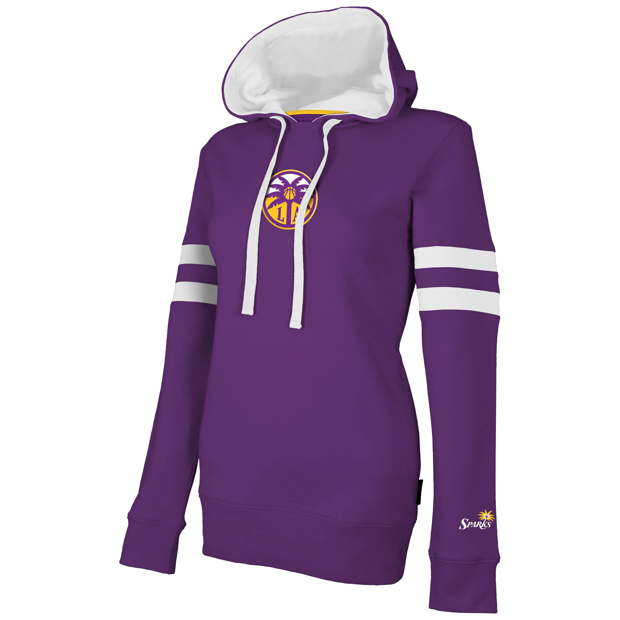 Sparks Women Stadium Essentials NBA Road Game Fleece Purple Hoodie