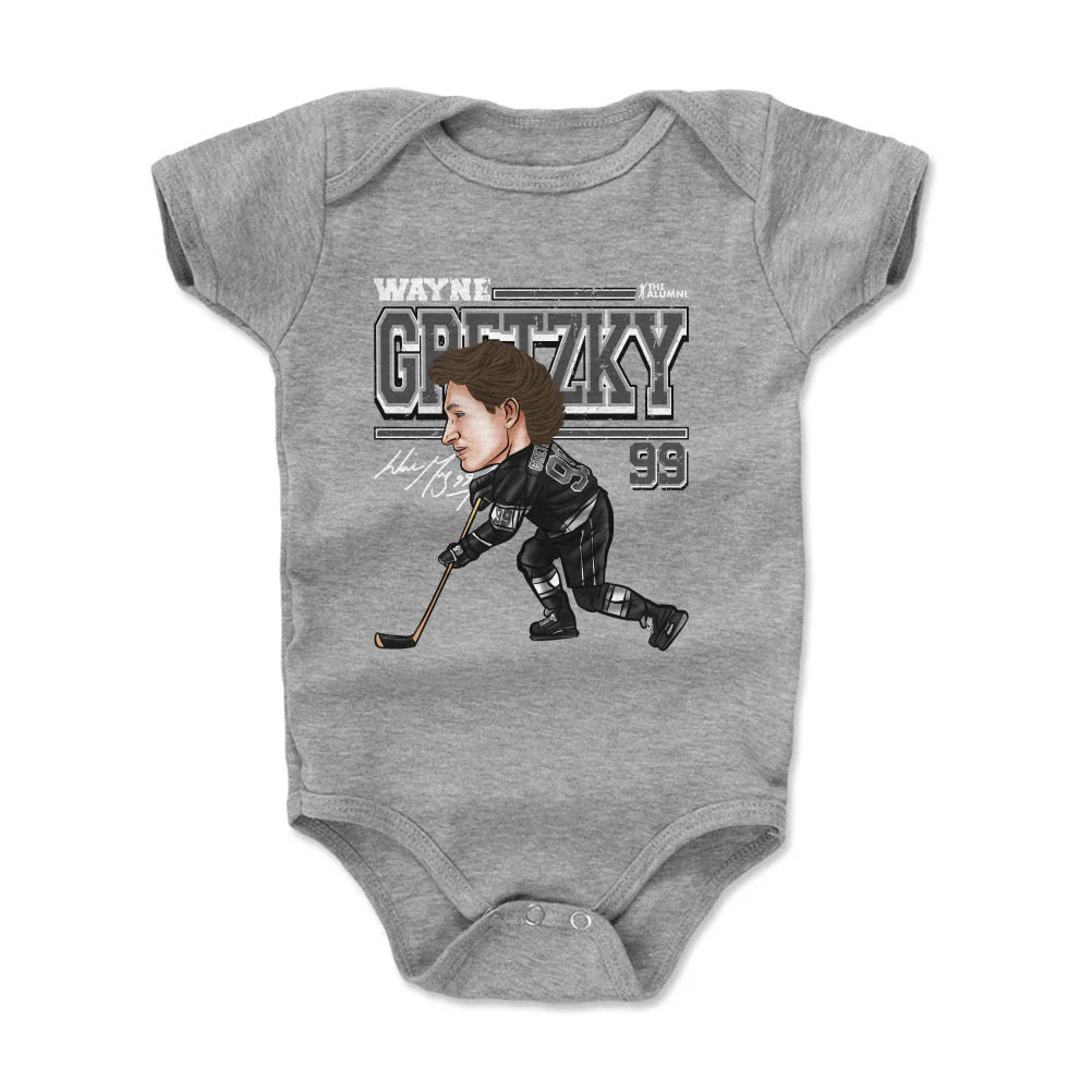 Wayne Gretzky Los Angeles Cartoon WHT